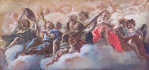 Concerto de angelpolish autorstwa Il (1639 1709) Baciccio