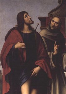 Św. Roch (fragment z ołtarza)