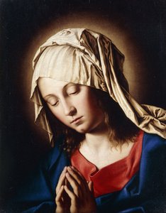 Madonna w modlitwie,