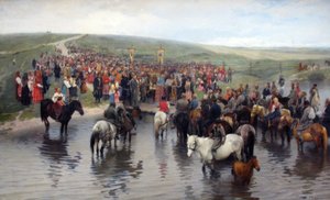 Dzień zmartwychwstania na północy autorstwa Illarion Mikhailovich Pryanishnikov