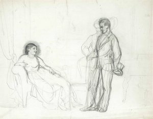 Adelina Patti jako Violetta w operze La traviata Giuseppe Verdiego, koniec lat 60.-początek lat 70. XIX wieku autorstwa Ilya Efimovich Repin