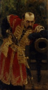 Pułkownik Zastępu Zaporoskiego, 1880 autorstwa Ilya Efimovich Repin