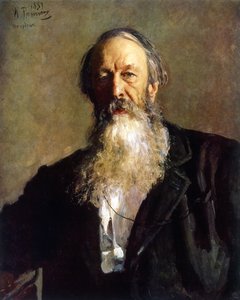 Portret BB Stasowa autorstwa Ilya Efimovich Repin