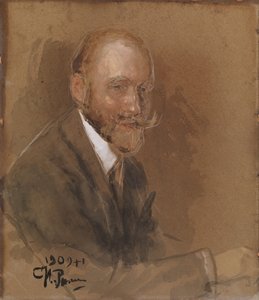 Portret księcia dramaturga Władimira Władimirowicza Bariatinskiego 1874-1941 autorstwa Ilya Efimovich Repin