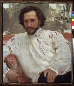 Portret pisarza Leonida Andriejewa autorstwa Ilya Efimovich Repin