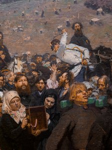 PROCES RELIGIJNY W WOJEWÓDZTWIE KURSKIM (więcej) autorstwa Ilya Efimovich Repin