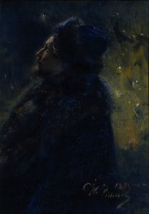 Sadko. Portret artysty Wiktora Wasniecowa 1848-1926, 1875 autorstwa Ilya Efimovich Repin