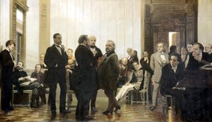 Kompozytorzy słowiańscy, 1871-1872 autorstwa Ilya Efimovich Repin