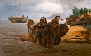 WIEŻE PRZEKRACZAJĄCE FORD autorstwa Ilya Efimovich Repin