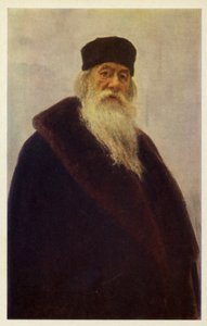 Władimir Stasow, rosyjski krytyk muzyczny i artystyczny autorstwa Ilya Efimovich Repin