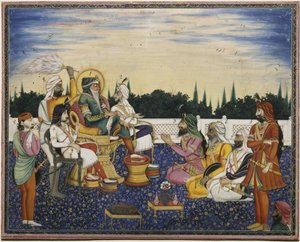 Maharadża Ranjit Singh, 1841.