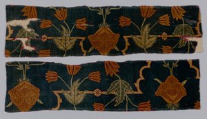 Fragmenty dywanu, 1600-1650. autorstwa Imperial Manufactory