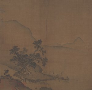 X ujście Ian Hall, rubryka 1200. autorstwa In the style of Xia Gui