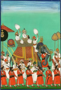 Rajah z Jodhpur na słoniu, ok. 1930 r. 1780