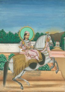 Sheodan Singh, Maharadża Alwar, 1820 autorstwa Indian Art
