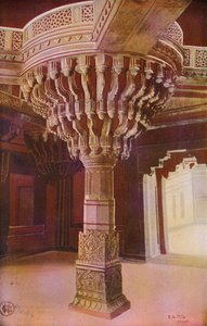 Agra: Chausath Khamba, Fatehpur Sikri, Agra (zdjęcie kolorowe) autorstwa Indian photographer