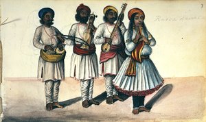 Tańcząca dziewczyna autorstwa Indian School