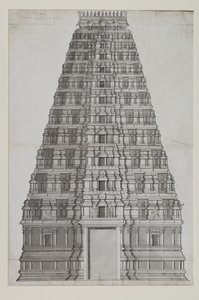 Dwunastopiętrowa gopuram autorstwa Indian School