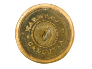 Button, bengalski korpus sztabowy autorstwa Indian School