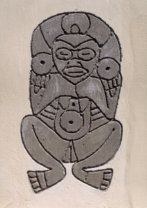 Kopia motywu indyjskiego Taino autorstwa Indian School