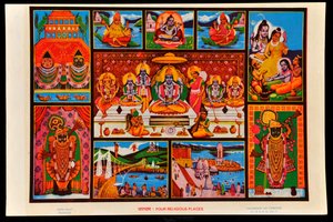 Cztery miejsca religijne autorstwa Indian School