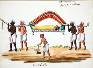 Procesja pogrzebowa (wc na papierze) autorstwa Indian School