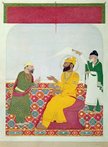 Guru Gobind Singh (1666-1708) 1815-25 autorstwa Indian School