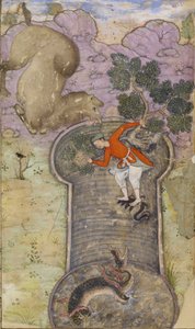 Ilustracja z filmu „Anv?r-i Suhayl? autorstwa Indian School