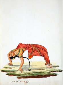Taniec Indianki (toaleta na papierze) autorstwa Indian School