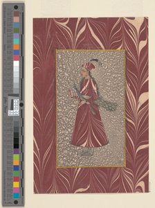 Pani niosąca pawia, Bijapur, ok. 1660 autorstwa Indian School