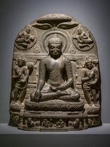 Budda Marvijaya. Północne Indie, Bihar autorstwa Indian School