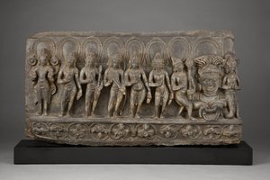 Navagraha, ok. 950-1000 autorstwa Indian School