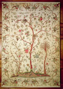 Palampore lub narzuta z wybrzeża Coromandel, ok. 1770 (perkal) autorstwa Indian School