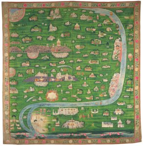 Mapa pielgrzymkowa Vraj autorstwa Indian School