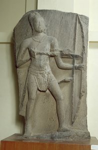 Rama, Kanchipuram, Tamil Nadu, dynastia Pallava (granit)