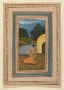 Jogini w pejzażu, ok. 1760 (wc na papierze) (rekto z 375848) autorstwa Indian School