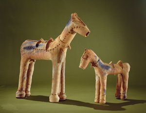 Modele koni, ok. 2000 pne (ceramiczne)