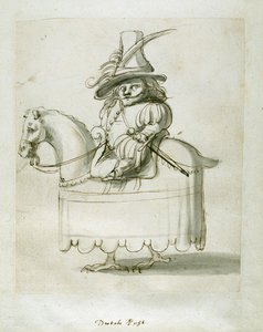 Holenderska strona (pióro i tusz na papierze) autorstwa Inigo Jones