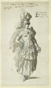 Penthesilea, c.1609 (pióro i atrament na papierze)