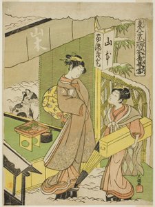 Nikenjaya no Bosetsu, z „Azuma Hakkei” Teserie
