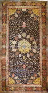 Dywan Ardabil, ok.1540 autorstwa Iranian Master