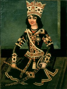 Portret Abbasa-Minzy (ok.1783-1833), księcia perskiego, syna Szacha Fatha Alego (panował 1797-1834)