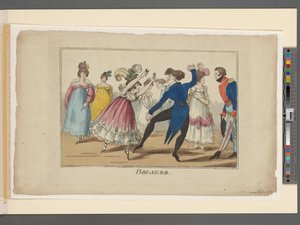 Boliero, c.1800-09 (ręcznie barwiony grawer) autorstwa Irish School