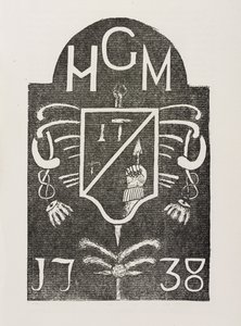 Otarcie kamienia węgielnego z symbolami masońskimi, dat. 1738 autorstwa Irish School
