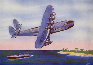 Sikorsky S-42, Bermuda Clipper (kolorowa litografia)