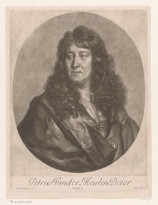 Portret Pietera van der Meulena Petrus Vander Meulen Pictor (tytuł na obiekcie)