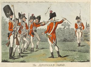 The Awkward Squad, 1793 (kolorowa akwaforta)