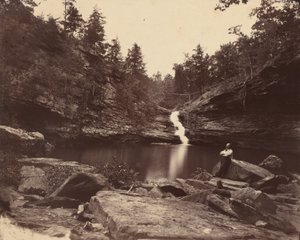 Jezioro Lula, Lookout Mountain, Georgia, 1864-1865. autorstwa Isaac H. Bonsall