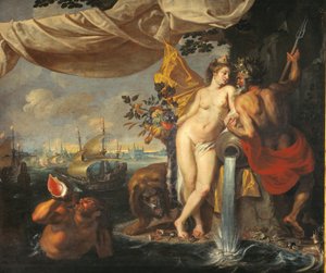 Alegoria dźwięku autorstwa Isaac Isaacsz
