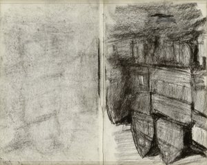 rząd domów autorstwa Isaac Israels